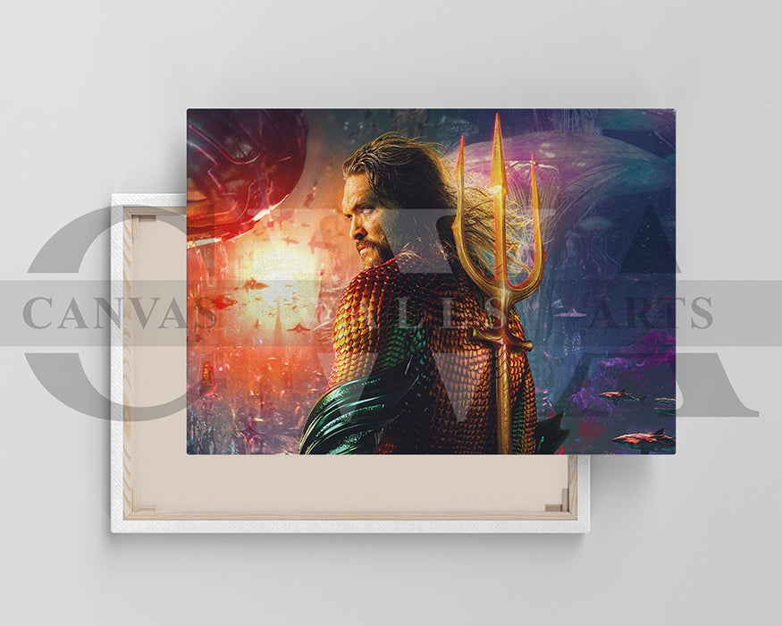 Aquaman And The Lost Kingdom Canvas Wall Arts