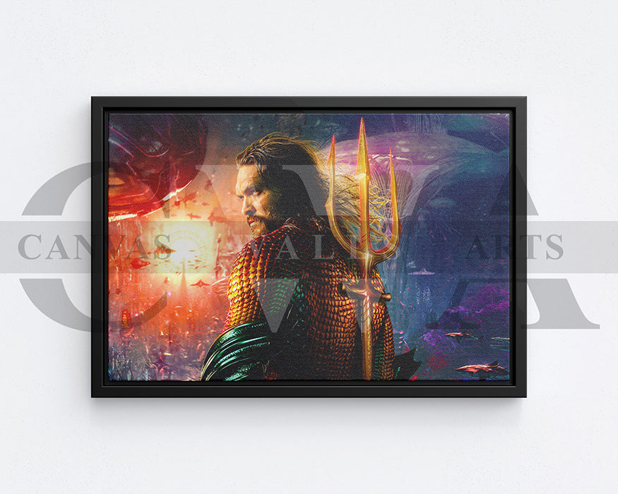 Aquaman And The Lost Kingdom Canvas Wall Arts