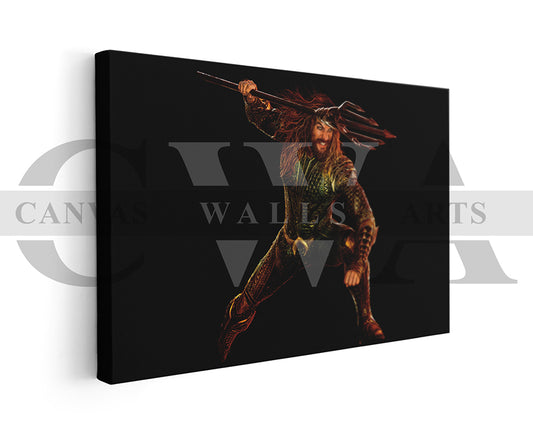 Aquaman Canvas Frame