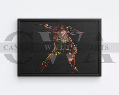 Aquaman Canvas Frame