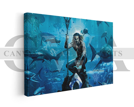 Aquaman Canvas Print