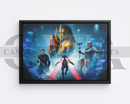 Aquaman Canvas Wall Art
