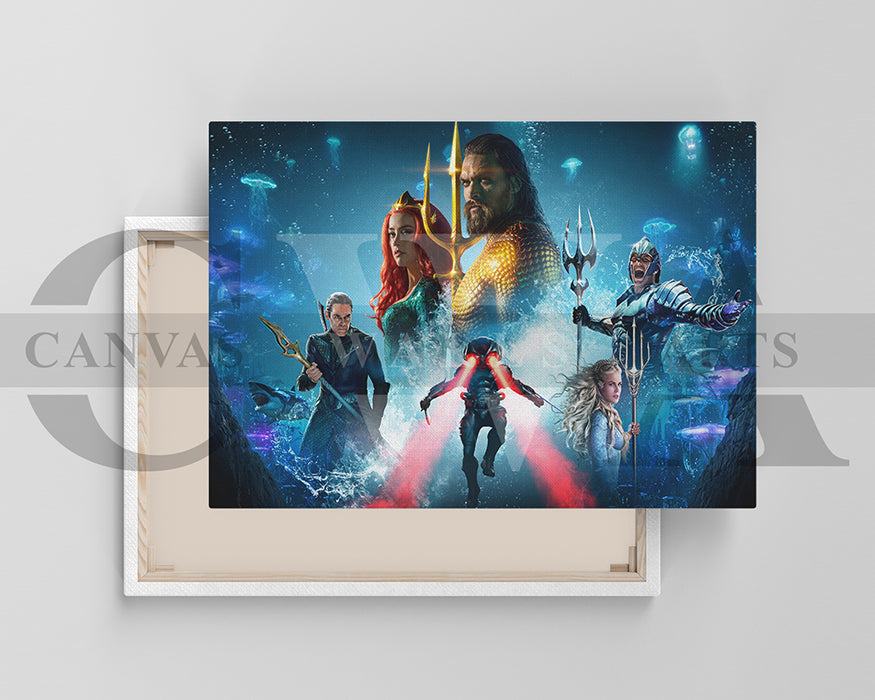 Aquaman Canvas Wall Art