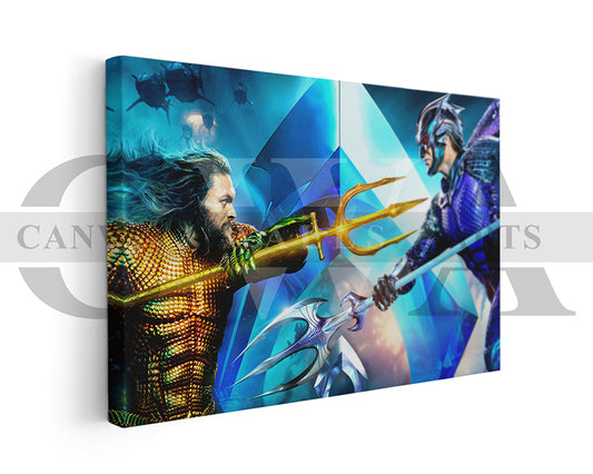 Aquaman Movie Canvas Wall Art