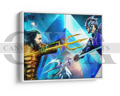Aquaman Movie Canvas Wall Art