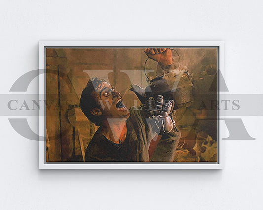 Army of Darkness Canvas Wall Art Movie Oil Painting Canvas Print