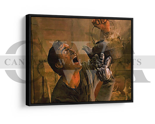 Army of Darkness Canvas Wall Art Movie Oil Painting Canvas Print