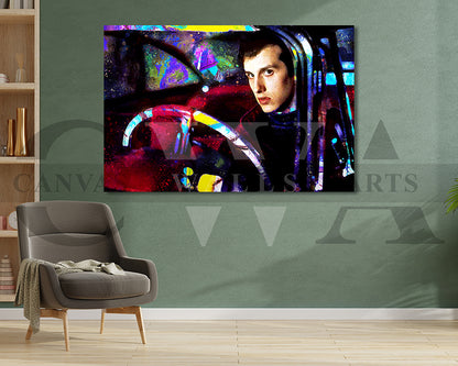 Arnie Cunningham Canvas Wall Art Abstract Movie Poster Print