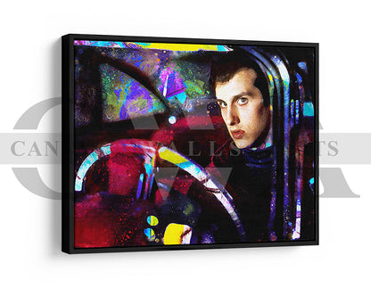 Arnie Cunningham Canvas Wall Art Abstract Movie Poster Print