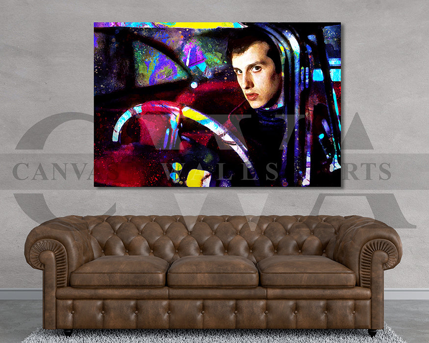 Arnie Cunningham Canvas Wall Art Abstract Movie Poster Print