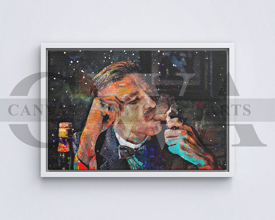 Arthur Shelby Canvas Wall Art Abstract Movie Poster Print
