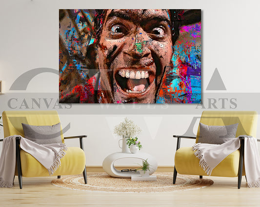 Ashley J. Williams Canvas Wall Art Abstract Movie Poster Print
