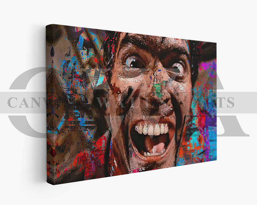 Ashley J. Williams Canvas Wall Art Abstract Movie Poster Print