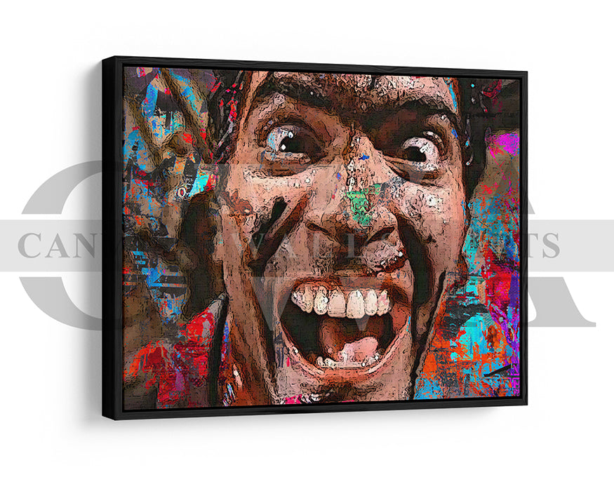 Ashley J. Williams Canvas Wall Art Abstract Movie Poster Print