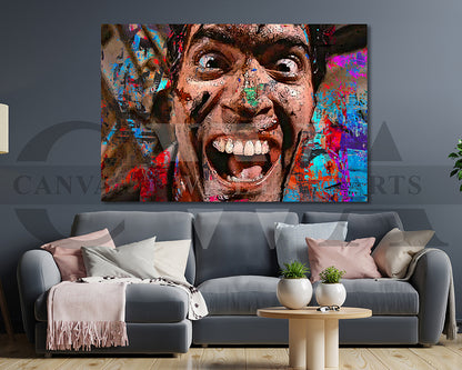 Ashley J. Williams Canvas Wall Art Abstract Movie Poster Print