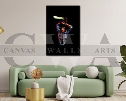 Ash vs Evil Dead Canvas Wall Art Abstract Movie Poster Frame