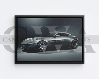 Aston Martin DB10 Canvas Wall Art Car Poster Print