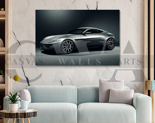 Aston Martin DB10 Canvas Wall Art Car Poster Print