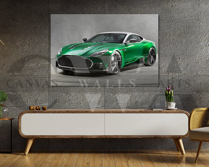 Aston Martin DB11 Canvas Wall Art Car Poster Print