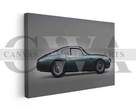 Aston Martin DB4 Canvas Wall Art Car Poster Print