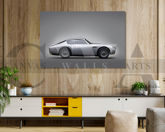 Aston Martin DB4 Canvas Wall Art Car Poster Prints