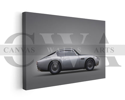 Aston Martin DB4 Canvas Wall Art Car Poster Prints