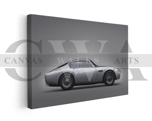 Aston Martin DB4 Canvas Wall Art Car Poster Prints
