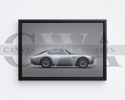 Aston Martin DB4 Canvas Wall Art Car Poster Prints