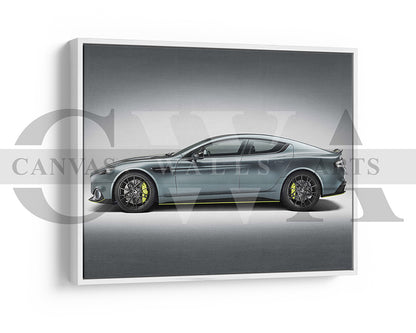 Aston Martin Rapide AMR Canvas Wall Art Car Poster Print