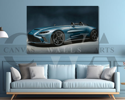 Aston Martin V12 Speedster Canvas Wall Art