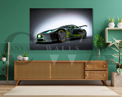 Aston Martin V8 Vantage Canvas Wall Art