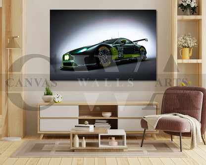 Aston Martin V8 Vantage Canvas Wall Art