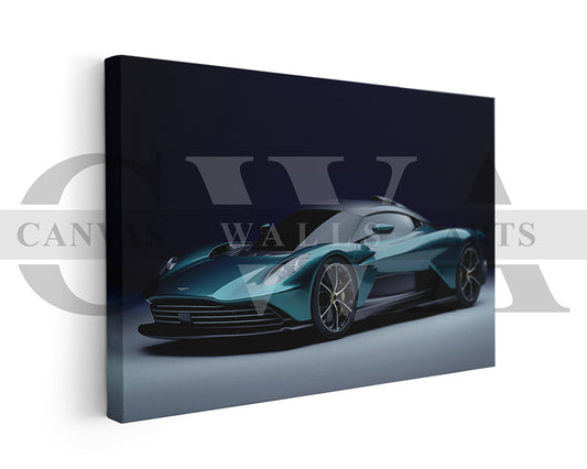 Aston Martin Valhalla Canvas Print Car Wall Art