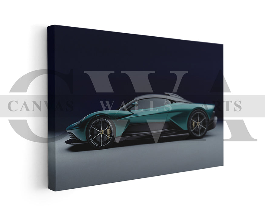 Aston Martin Valhalla Canvas Wall Art Car Poster Print