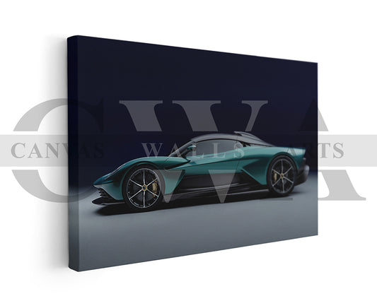 Aston Martin Valhalla Canvas Wall Art Car Poster Print