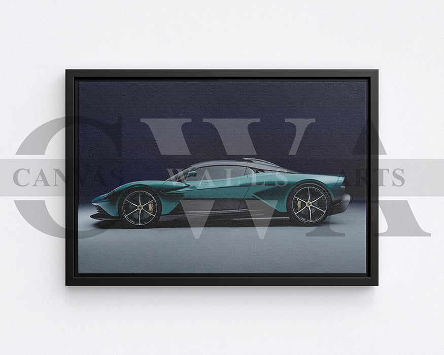 Aston Martin Valhalla Canvas Wall Art Car Poster Print
