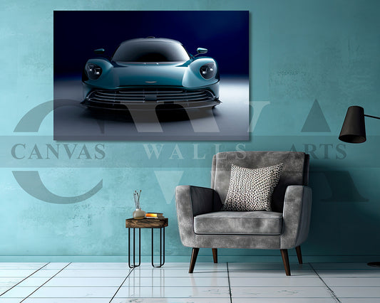 Aston Martin Valhalla Canvas Wall Art