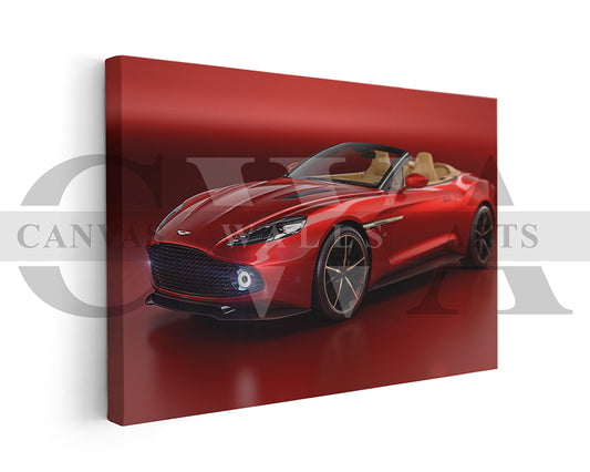 Aston Martin Vanquish Canvas Print Car Wall Art