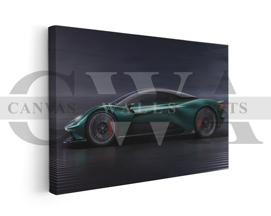 Aston Martin Vanquish Canvas Wall Art Car Poster Print