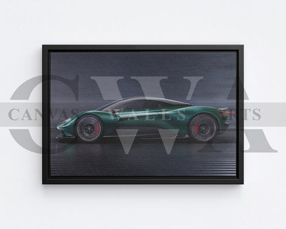 Aston Martin Vanquish Canvas Wall Art Car Poster Print
