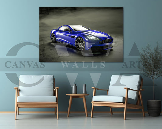 Aston Martin Vanquish Car Wall Art