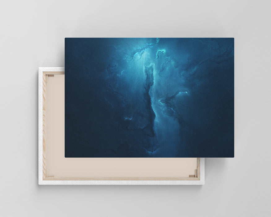 Atlantis Nebula Galaxy Canvas Wall Art