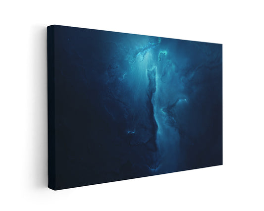 Atlantis Nebula Galaxy Canvas Wall Art