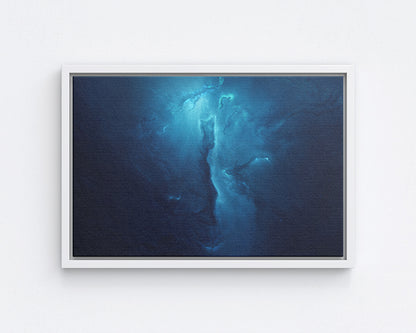 Atlantis Nebula Galaxy Canvas Wall Art