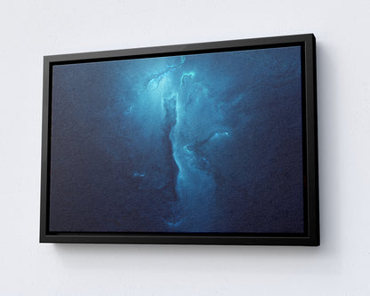 Atlantis Nebula Galaxy Canvas Wall Art