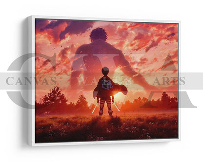 Attack On Titan Canvas Wall Art