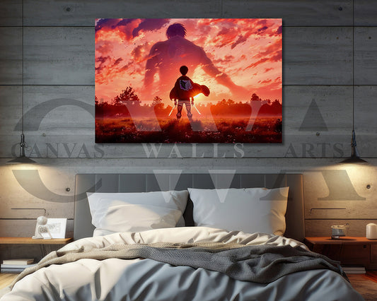 Attack On Titan Canvas Wall Art