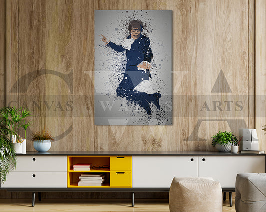 Austin Powers Canvas Wall Art