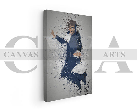 Austin Powers Canvas Wall Art