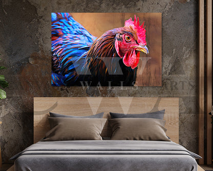 Australorp Chicken Canvas Wall Art Bird Poster Print